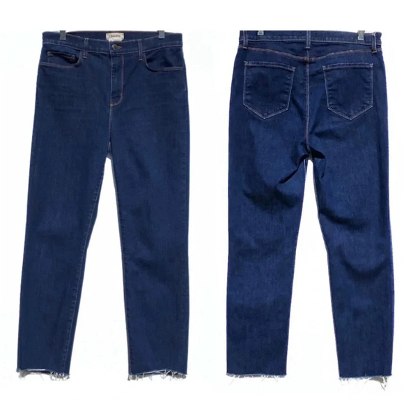 L’AGENCE Women’s Sada High Rise Cropped Jean in Lexington Wash size 30 - Picture 9 of 9